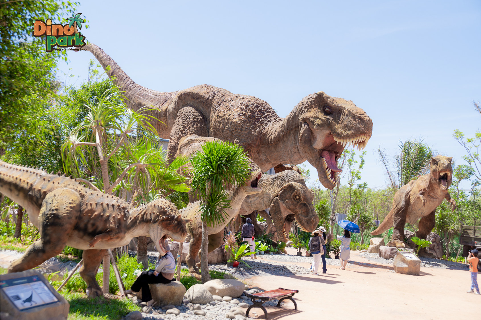 Vé Công Viên Khủng Long Dino Park Phan Thiết