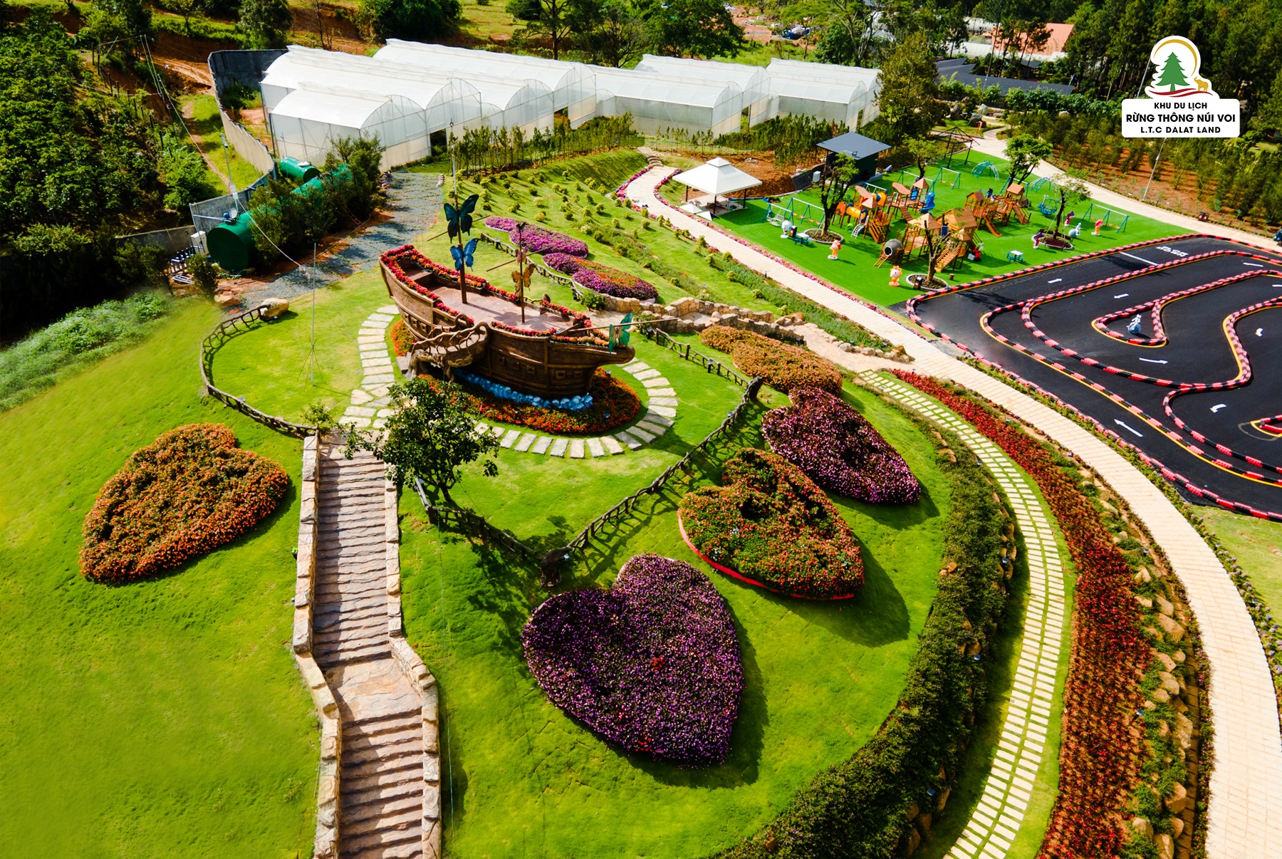 Vé Khu Du Lịch Rừng Thông Núi Voi Đà Lạt