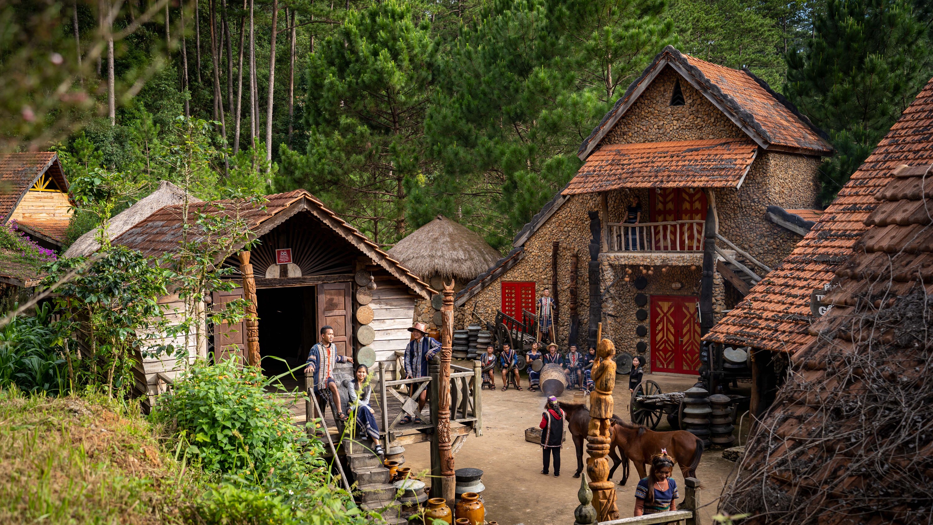 Vé Làng Cù Lần tại Thành Phố Đà Lạt