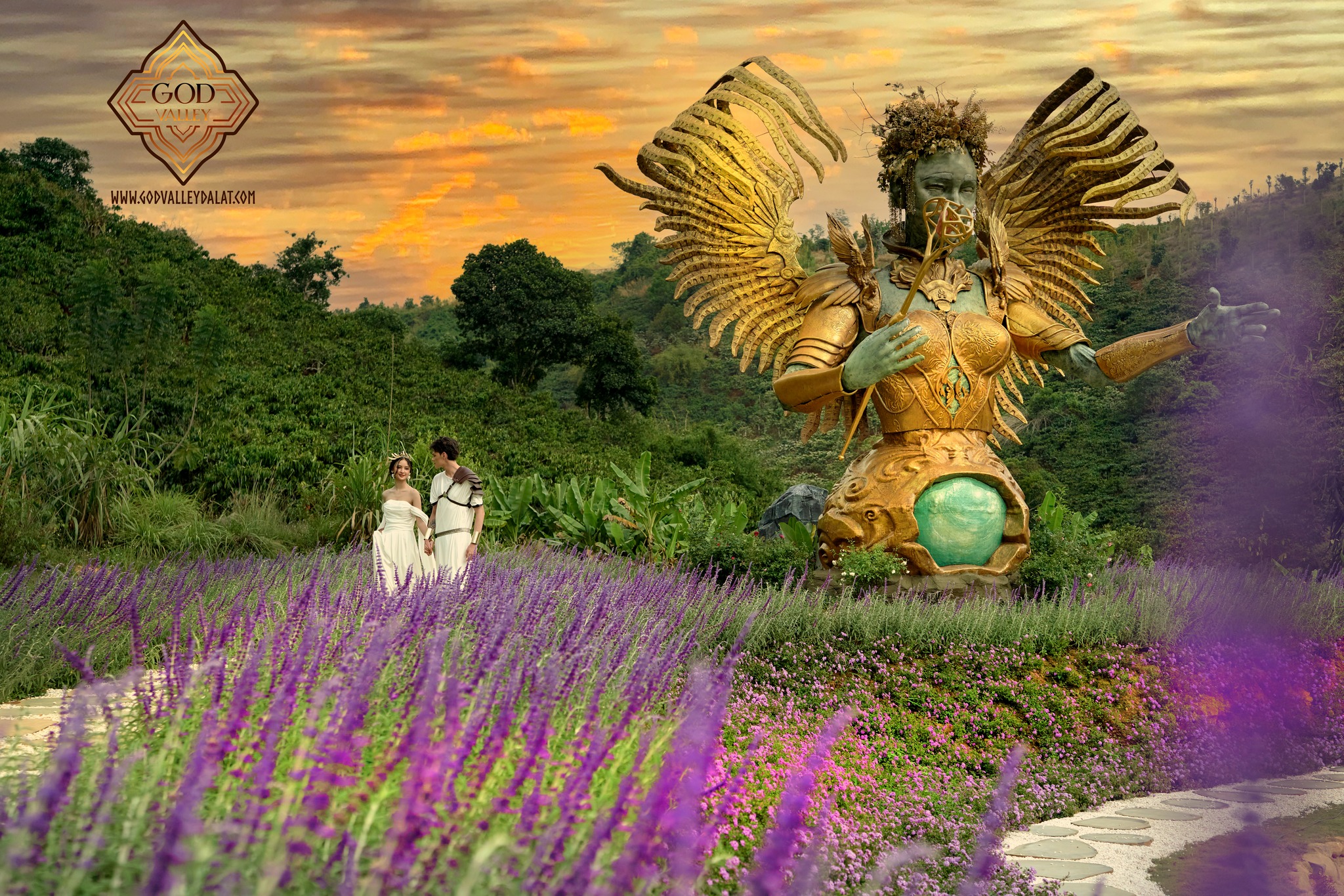 Vé Thung Lũng Các Vị Thần ở Đà Lạt